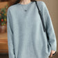 Women Casual Winter Solid Knitted O-Neck Sweater