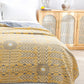 Cotton Tassel Geometric Kniited Sofa Bed Throw Blanket