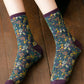5 Pairs Winter Women Thick Retro Socks