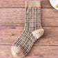 5 Pairs Women Vintage Jacquard Winter Socks