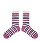 5 Pairs Women Colorblock Winter Thick Socks