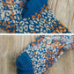 5 Pairs Women Autumn Leopard Print Socks