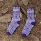 5  Pairs Women Vintage Flower Jacquard Socks