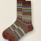 5 Pairs Couple Vintage Winter Long Cotton Socks