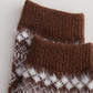 5 Pairs Women Winter Ethnic Rabbit Wool Socks