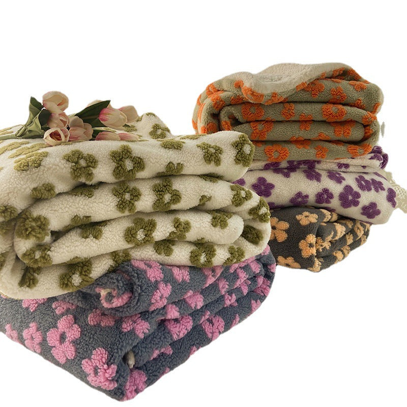 Vintage Jacquard Cashmere Blanket Sofa Blanket