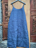 Women Ethnic Summer Patchwork Flower Button Vest Dress