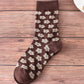 5 Pairs Women Vintage Jacquard Winter Socks