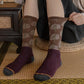 Adult Women Winter Knitted Casual Thick Warm Socks 5 Pairs
