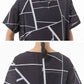 Women Summer Casual Geometric Spliced Plea Pocket Dress