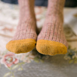 5 Pairs Women Japan Style Color Block Lace Socks