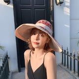 Retro Printed Hat Double-Sided Use