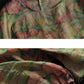 Chemise Ramie pour femmes, pull-over plissé à fleurs, porté Vintage