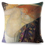Painting Polyester Breathable Sofa Pillow Cushion
