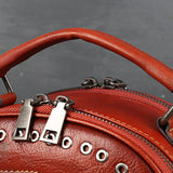 Vintage Leather Handbag For Women