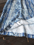 Women Summer Ethnic Batik Wide-leg Loose Pants