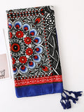 Bohemian Scarf Ethnic Style Cotton Linen Scarf