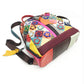 Women's Preppy Style Colorblock Backpack
