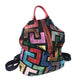 Women Multicolor Leather Backpack