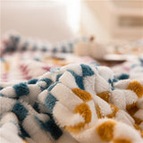 All-Season Flannel Cozy Sofa Throw Blanket