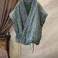 Winter Linen Irregular Warm Lace-up Women Vintage Waistcoat