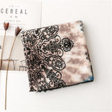 Ethnic Tie-dye Print Travel Soft Sunscreen Shawl Sacrf