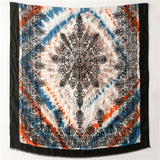 Ethnic Tie-dye Print Travel Soft Sunscreen Shawl Sacrf