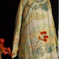Robe de printemps Ramie à imprimé ethnique pour femmes