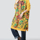 Women Artsy Floral Print Spring Cotton Hooded Dress
