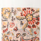 Women Artsy Leopard Flower Print Tassel Scarf