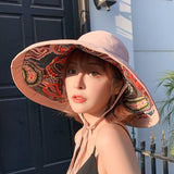 Retro Printed Hat Double-Sided Use