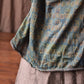 Women Vintage Spring Stripe Flower Cotton Shirt