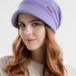 Women Winter Casual Knitted Solid Wide Brim Hat