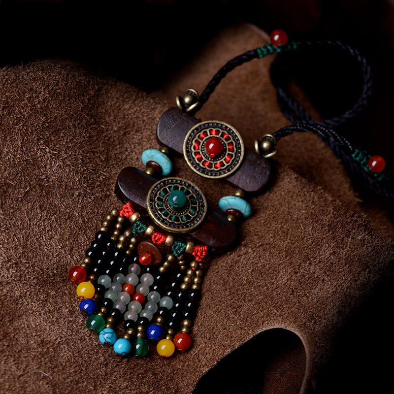 Ethnic Style Creative Tassel Necklace