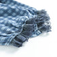 Pantalon sarouel rétro à carreaux brodés en dentelle épissé pour femmes
