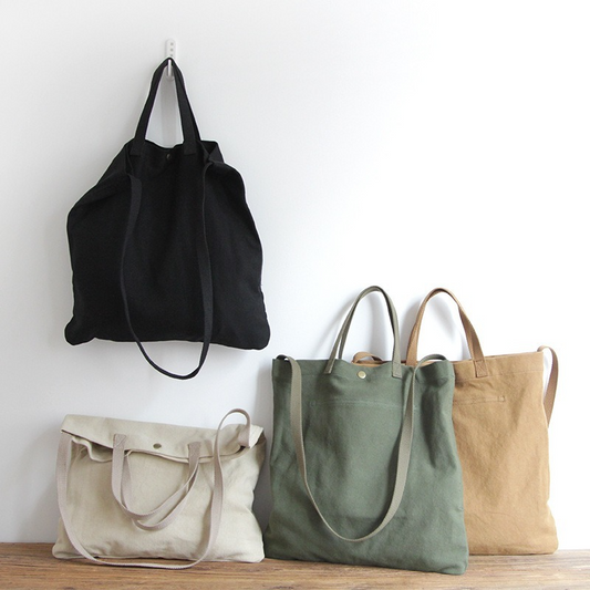 Sac portable littéraire japonais simple et léger assorti à tout