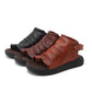 Vintage Women Leather Summer Flat Sandals