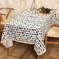 Vintage Rectangular Nordic Cafe Home Tablecloth