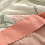 Five layers Summer Blanket Nap Cotton Blanket Student Comfortable Quilt