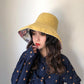 Female Summer Sun Hat Solid Color Foldable Cap
