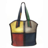 Leather Hand Made Casual Tote Bag