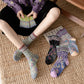 5 Pairs Spring Vintage Chinese Style Jacquard Socks