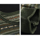 Retro Literary Jacquard Knitted Fashion Curling Sweater