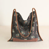 Niche Design Shoulder Canvas Bag Retro Style Bag