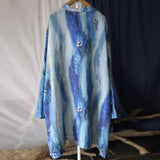 Autumn Ramie Literary Retro Medium And Long Loose Coat