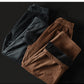 Vintage Corduroy Plus Fleece Casual Elastic Waist Pants