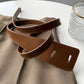 Temperament Pu Leather Personalized Knot Buckle Belt