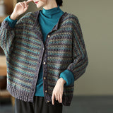 Literary Retro Knitted Cardigan Sweater Coat