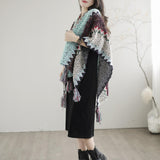 Literary Leisure All-Match Ethnic Style Retro Scarf