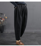 Vintage-Paneled Quilted Cotton Trousers